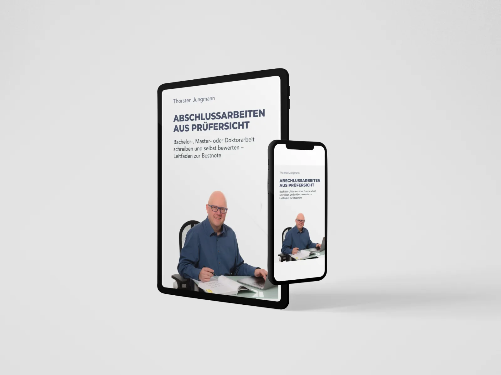 E-Book Abschlussarbeiten aus Prüfersicht auf iPad und iPhone